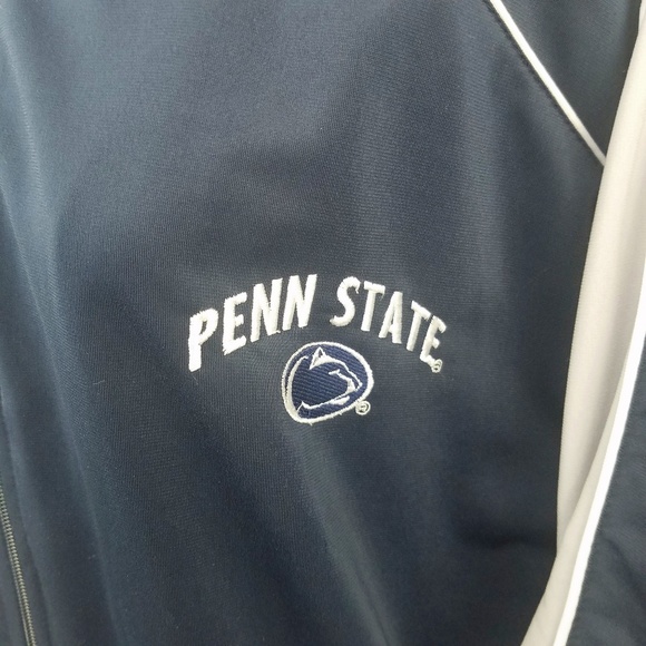 Penn State Nittany Blue Football Zip-Up Jacket 2XL - Picture 3 of 8